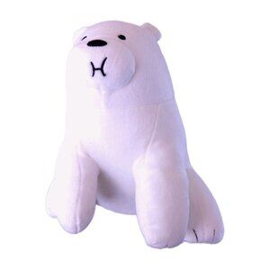 Miniso We Bare Bears Ice Bear Plush / Figure | Cute Cartoon Collectible Toy